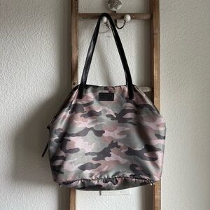 Rebecca Minkoff Washed Nylon Camo Tote Bag
